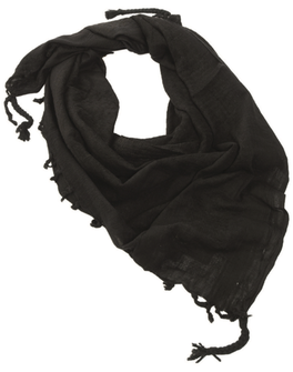 Mil-tec Arafat-Halstuch schwarz, 110 x 110cm
