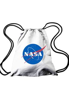 NASA Gym Sporttasche, weiß
