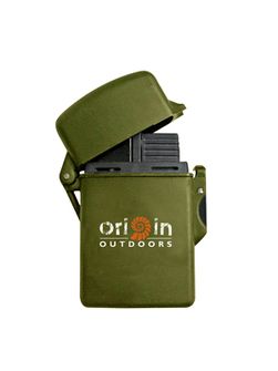 Origin Outdoors Storm Mini-Feuerzeug, oliv