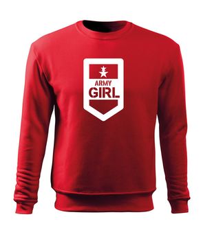 DRAGOWA Kinder-Sweatshirt Army girl, rot