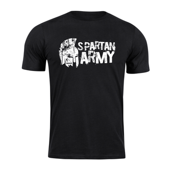DRAGOWA Kurz-T-Shirt spartan army Aristón, schwarz 160g/m2