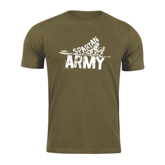 DRAGOWA Kurz-T-Shirt spartan army Nabis, olive 160g/m2