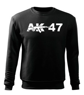 DRAGOWA Herren-Sweatshirt AK-47, schwarz 300g/m2