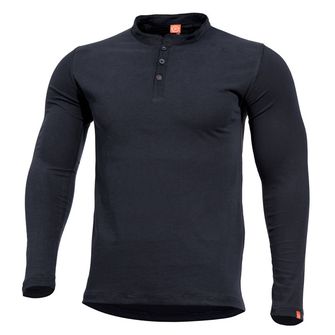 langärmliges Pentagon Romeo-T-Shirt, schwarz
