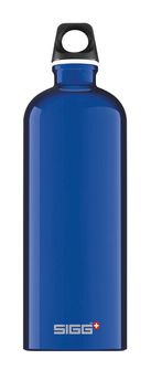 SIGG Traveller Aluminium-Trinkflasche 1 l blau
