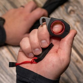 SOG Fixed Knife Rapid Rescue - Schwarz + Rot