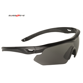 Swiss Eye® Nighthawk taktische Schutzbrille, schwarz