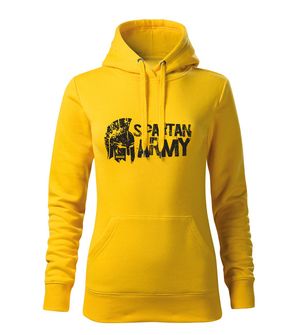 DRAGOWA Damensweatshirt mit Kapuze Ariston, gelb 320g/m2