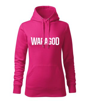 WARAGOD Damensweatshirt mit Kapuze FASTMERCH, rosa 320g/m2