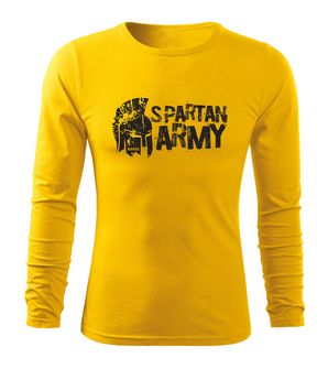 DRAGOWA Fit-T langärmliges T-Shirt Aristón, gelb 160g/m2