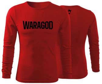 WARAGOD Fit-T langärmliges T-Shirt FastMERCH, rot 160g/m2