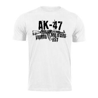 DRAGOWA Kurz-T-Shirt Seneca AK-47, weiß 160g/m2