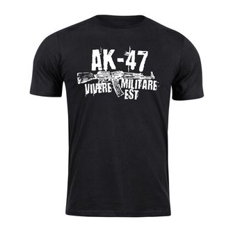 DRAGOWA Kurz-T-Shirt Seneca AK-47, schwarz 160g/m2