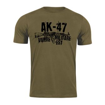 DRAGOWA Kurz-T-Shirt Seneca AK-47, olivgrün 160g/m2