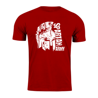 DRAGOWA Kurz-T-Shirt spartan army León, rot 160g/m2