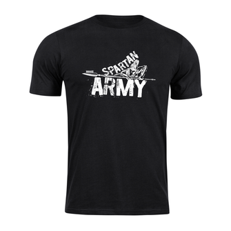 DRAGOWA Kurz-T-Shirt spartan army Nabis, schwarz 160g/m2