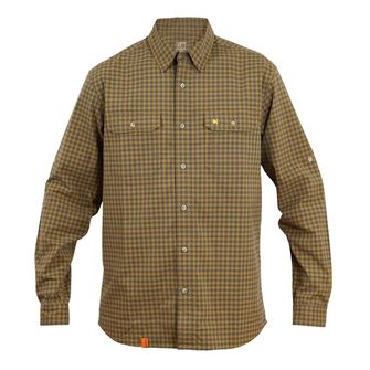 Warmpeace Shirt Mesa, Erntegold/Grau