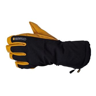 Warmpeace Grym Handschuhe, schwarz/braun